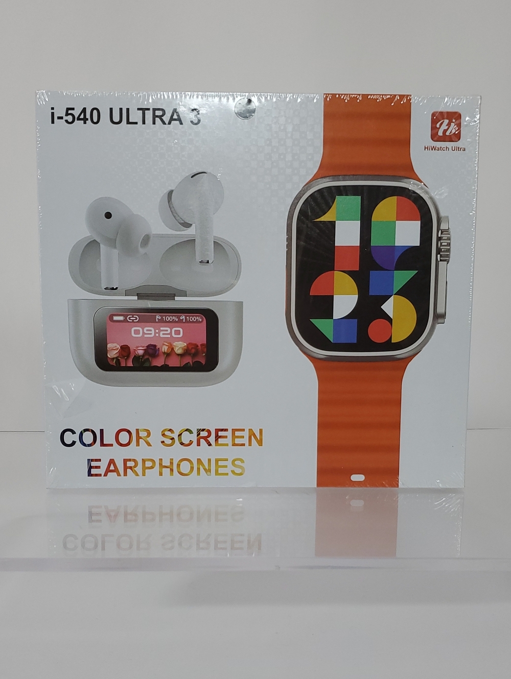 Hiwatch i-540 Ultra 3 Smartwatch With Wireless Earbuds